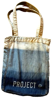Bolso de Mano AG ADRIANO GOLDSCHMIED Denim Azul Ombre Y2K Hippie Cotton Project Foto 1 de 4