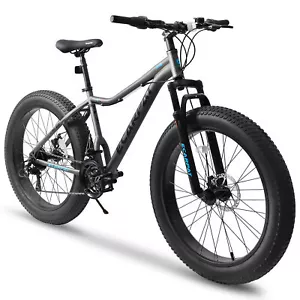A2605D 26-Inch Mountain Bike w/Front Suspension Shock Absorption,Disc Brakes,21 - Picture 1 of 8