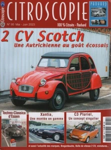 CITROSCOPIE 95 CITROEN 2CV SCOTCH 1985 CITROEN C3 PLURIEL PANHARD SCARLETTE 1952 - Imagen 1 de 2