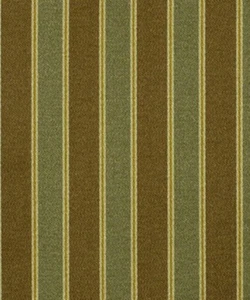 Fabric Robert Allen Beacon Hill Tamora Moss Silk Striped Upholstery Drapery JJ43 - Picture 1 of 1