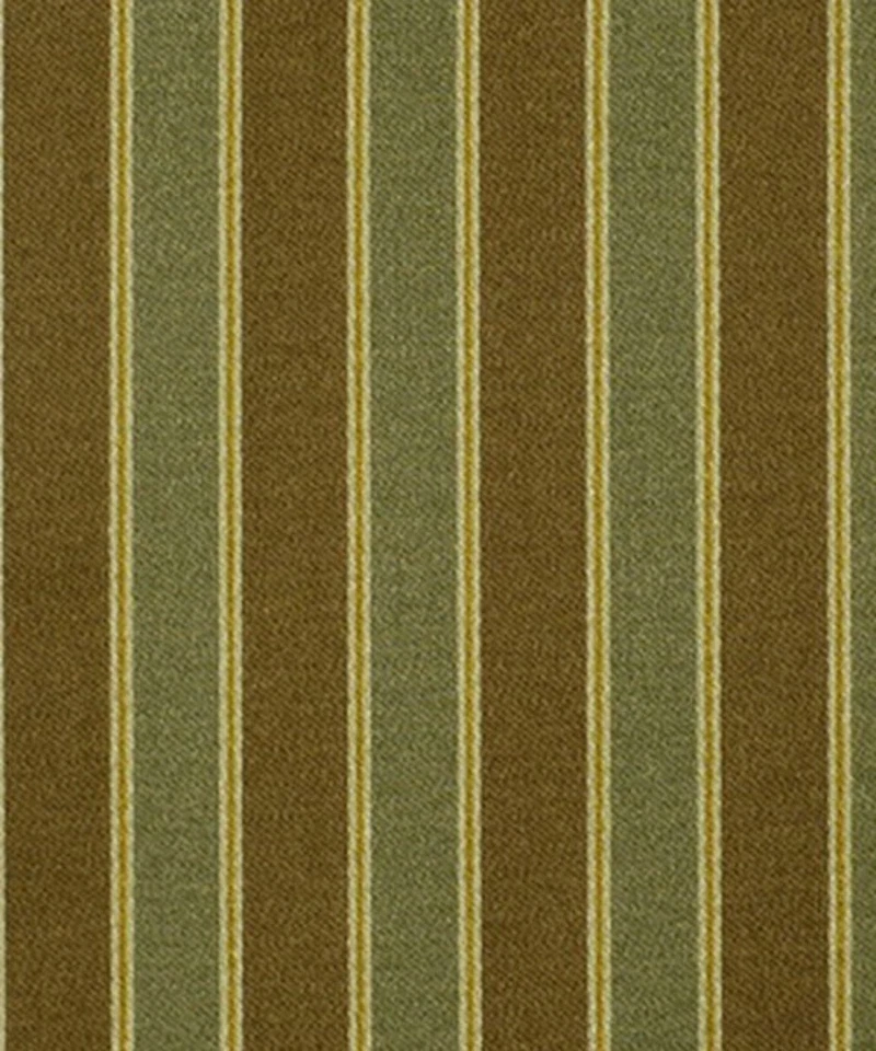 Fabric Robert Allen Beacon Hill Tamora Moss Silk Striped Upholstery Drapery JJ43 - Image 1 of 1