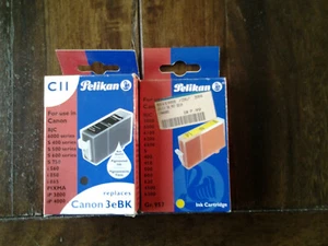 Pelikan Druckerpatronen unter anderem für BJC 6000 schwarz, gelb - Bild 1 von 1