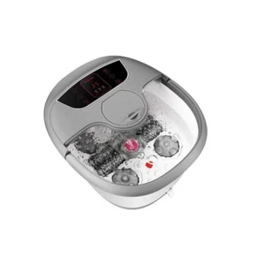 Masajeador de pies automático spa burbujas de calor temperatura ajustable pedicura calmar relajación - Imagen 1 de 11