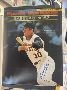 Maury Wills signed Los Angeles Dodgers 8x10 autographed Photo BAS Beckett COA D2 - Picture 1 of 2