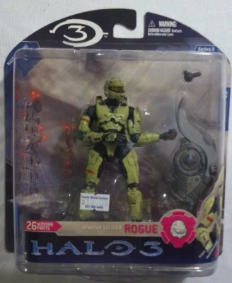 Halo 3 Matchmaking Spartan Soldier Rogue McFarlane Toys 2008 NIB - Image 1 of 4