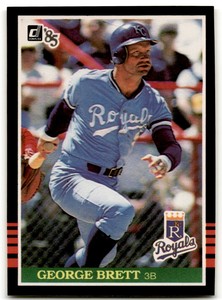 1984 DONRUSS GEORGE BRETT KANSAS CITY ROYALS #53