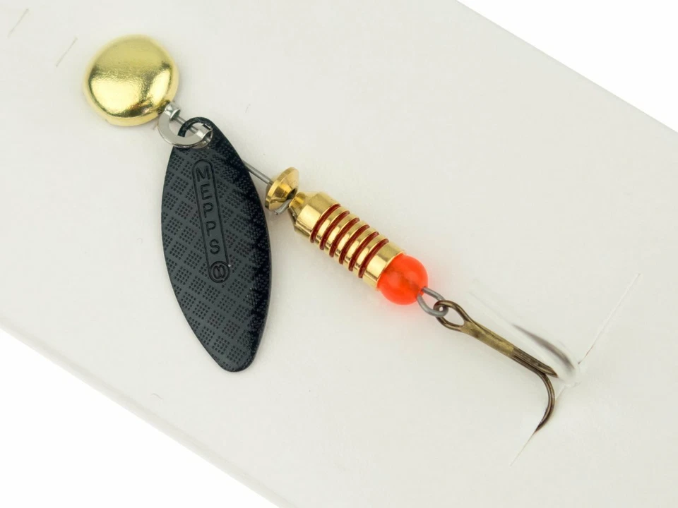 Mepps Aglia Long Size #00 1.5g Spinner Esche Cucchiaino rotante COLORI - Immagine 1 di 1