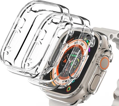 AHASTYLE PREMIUM ACCESSORIES Apple Watch Ultra 2 Edge Protector, Frame Cover (no screen protection)