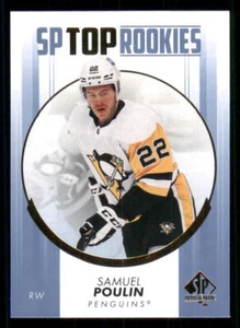 2022-23 SP Authentic Top Rookies Blue #TR24 Samuel Poulin - Picture 1 of 2
