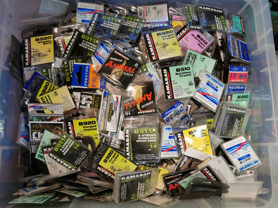  10 PIEZAS DE GANCHOS DE CARPA DE AGUA DULCE PRESTON DRENNAN KAMASAN TUBERTINI MIDDY Foto 1 de 1