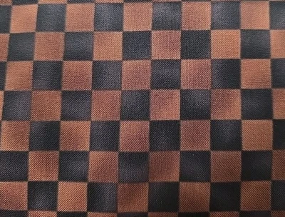 Special 7.2 Metres   100% Premium Quilting Patchwork Cotton  Brown And Black - Image 1 of 2