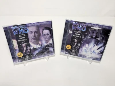 Big Finish Doctor Who Human Resources 1 + 2 Eighth Doctor Audiobook CDs OOP - Image 1 of 2