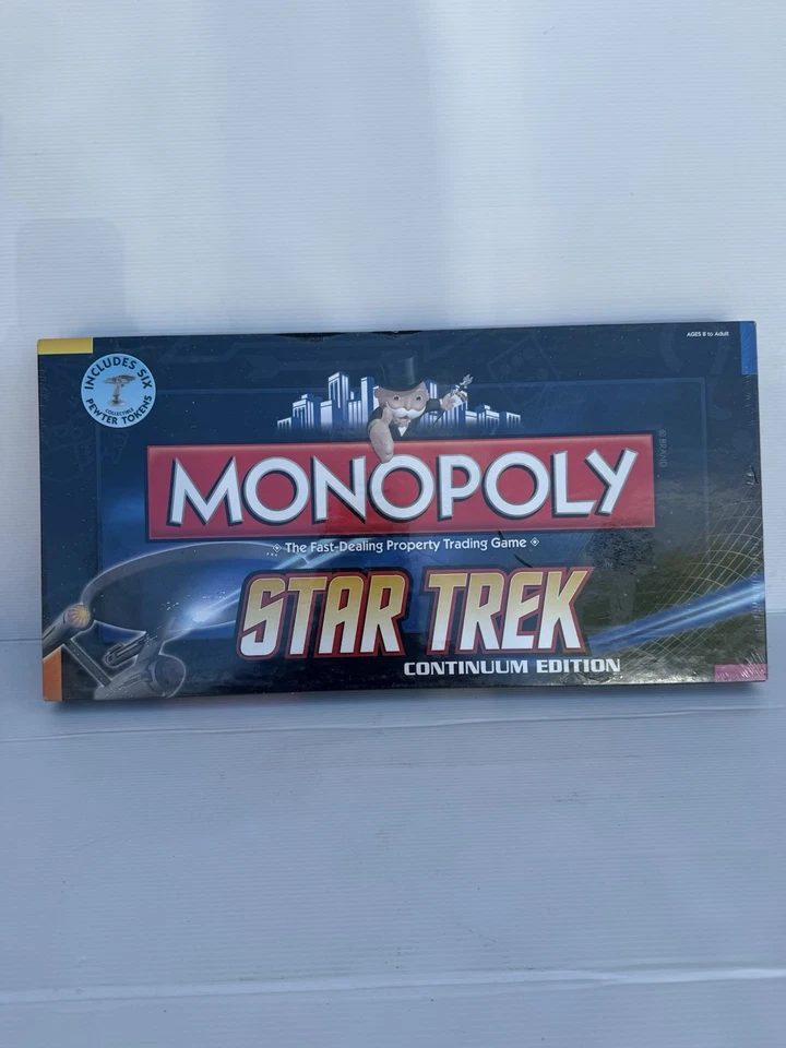 Star Trek Monopoly Edición Continuum Property Juego de Mesa 2009 Nuevo y Precintado Foto 1 de 4