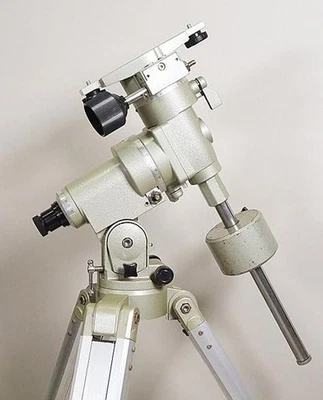 Cabezal ecualizador alemán Vixen Super Polaris montaje ecuatorial SP y trípode AL90 Japón usado Foto 1 de 4