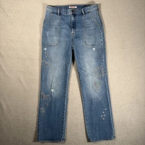 Jeans donna Johnny Was taglia 29 vestibilità 30x28 Sovanna lavoratore vita alta rilassato - Foto 1 di 18