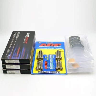 King Racing CR222GPC rod bearings ARP bolts for BMW N54B30 N55B30 S55B30 3.0L - Image 1 of 4