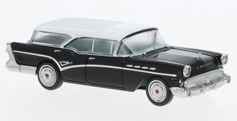BREKINA 18177 Scala HO Buick Century Caballero colore bianco/nero anno1957 - Immagine 1 di 1