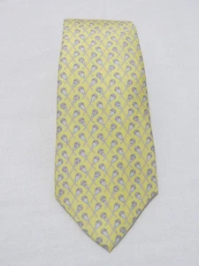 VINEYARD VINES Lacrosse sticks Tie in Yellow boys size USA made pre-owned used - Picture 1 of 11