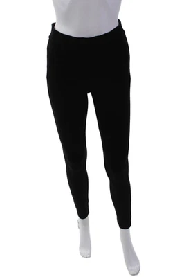Leggings Theory para mujer Pull On Shawn C Fixture Ponte negros talla pequeña Foto 1 de 4