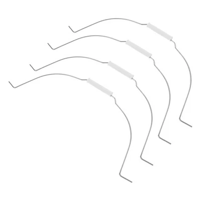  4 Stück Eimer-Drahtgriff-Ersatzstahl mit Griff-Tragegriffen für Eimerkorb, - Bild 1 von 4