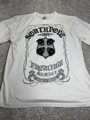 Vintage Southpole Shirt Mens 4XL Graphic Premium Streetwear Truth Liberty Tee - Image 1 of 4