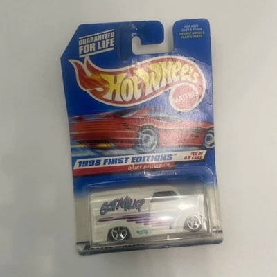 NUEVO Hot Wheel Mattel 1998 primeras ediciones entrega láctea 10/48 Foto 1 de 3