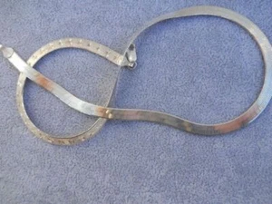 Vtg 20" D/C Herringbone 2 Sided Necklace 925 Sterling Silver Italy - Picture 1 of 4