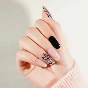 Lámina de uñas UV lámina de uñas autoadhesiva Nailwraps, lámina de gel, UV Leoprint - Imagen 1 de 5