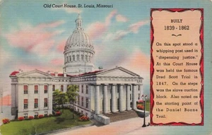 Old Court House, St. Louis MO Vintage PC - Picture 1 of 2
