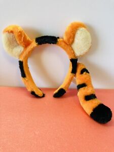 Tokyo Disney Resort Headband Tigger Pooh Friends Ears With a tail