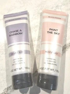 Mary Kay Paint the Sky & Chase A Rainbow Shower Gel Lot 4 Fl Oz Brand New Sealed - Picture 1 of 5