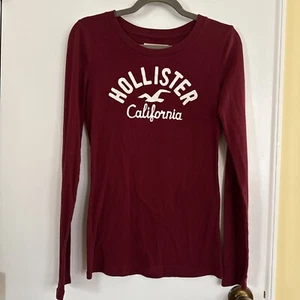 Vintage Hollister Damen Henley Shirt S Y2K Bella Swan Elena Gilbert - Bild 1 von 5