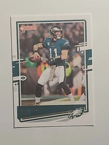 Carson Wentz 2020 DONRUSS #205 Philadelphia  Eagles  - Picture 1 of 2