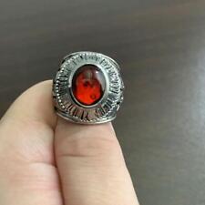 A BATHING APE Red Stone Class Ring Size JP20 US10 BAPE Super Rare Auth