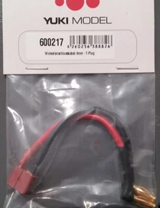 YUKI 600217 Winkel Anschlusskabel Ø4,0mm «-» Deans Buchse 4,0mm² - Bild 1 von 2