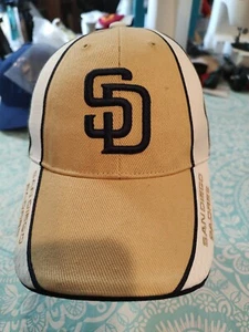 '47 San Diego Padres Tan/White Cap - Picture 1 of 6