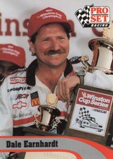 1992 Pro Set 🏁 NASCAR Racing Dale Earnhardt Car #3 Card #1