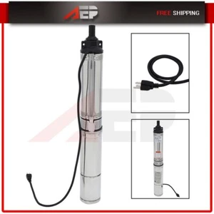 370W 110V Submersible Pump Deep Well pump 1/2 HP 25.5GPM 164ft Free Shipping - Picture 1 of 9
