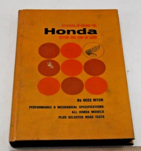 Guía de reparación y puesta a punto de motocicletas Chilton's Honda Ocee Ritch 1966 5154 HC - Imagen 1 de 13