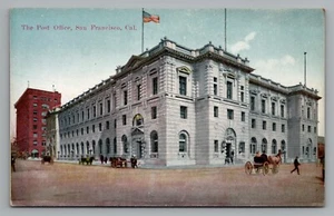 Postal sin publicar de la oficina de correos de San Francisco CA Horse & Buggies Newman - Imagen 1 de 2