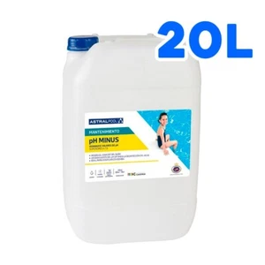 Minorador PH Minus 20L Astral Pool líquido para bajar el PH del agua de piscinas - Imagen 1 de 1
