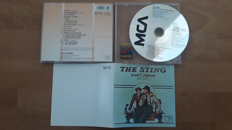 Marvin Hamlisch / Scott Joplin (Composer) The Sting O.S.T. OSCAR BESTE FILMMUSIK - Bild 1 von 1
