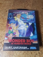 SEGA Mega Drive - Wonder Boy in Monster World (with original packaging) excellent condition