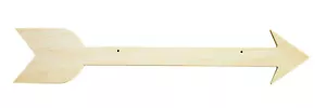Wooden Arrow to Hang 40 x 7.5 x 0.7 cm - Picture 1 of 1