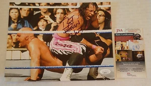 Bret Hitman Hart Autographed Signed 8x10 Glossy Photo WWF WWE Stone Austin JSA  - Picture 1 of 1