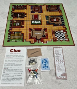 Parker Brothers Clue Board Game Sealed Cards Complete Without Box - Picture 1 of 9