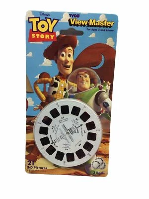 Carretes de colección Tyco Disney Toy Story View Master paquete de 3 3D 1995 nuevos sellados 4166 Foto 1 de 2