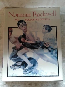 Norman Rockwell: 332 Magazine Covers 1990, Illustrated Hardcover w/Dust Jacket - Picture 1 of 12