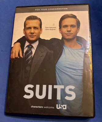 SUITS FYC DVD SCREENER SET ENTIRE FIRST SEASON MEGHAN MARKLE RARE PROMO OOP - Image 1 of 4