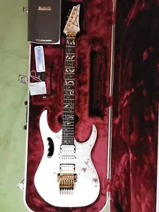 Ibanez Jem 7V WH Made In Japan Team J.Kraft OHC + PAPERS - Foto 1 di 24